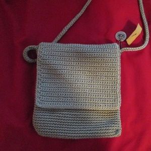 The Sak Crocheted Cross Body Bag